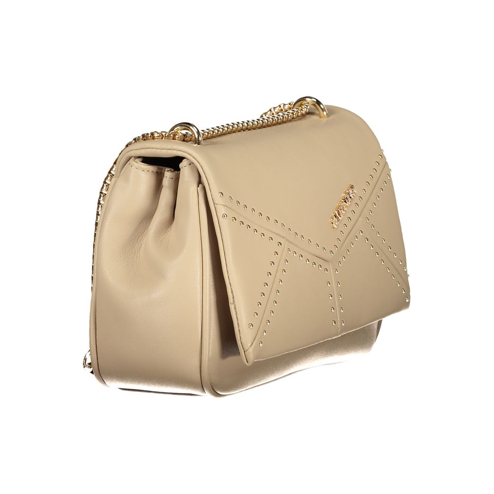 Beige Polyethylene Handbag