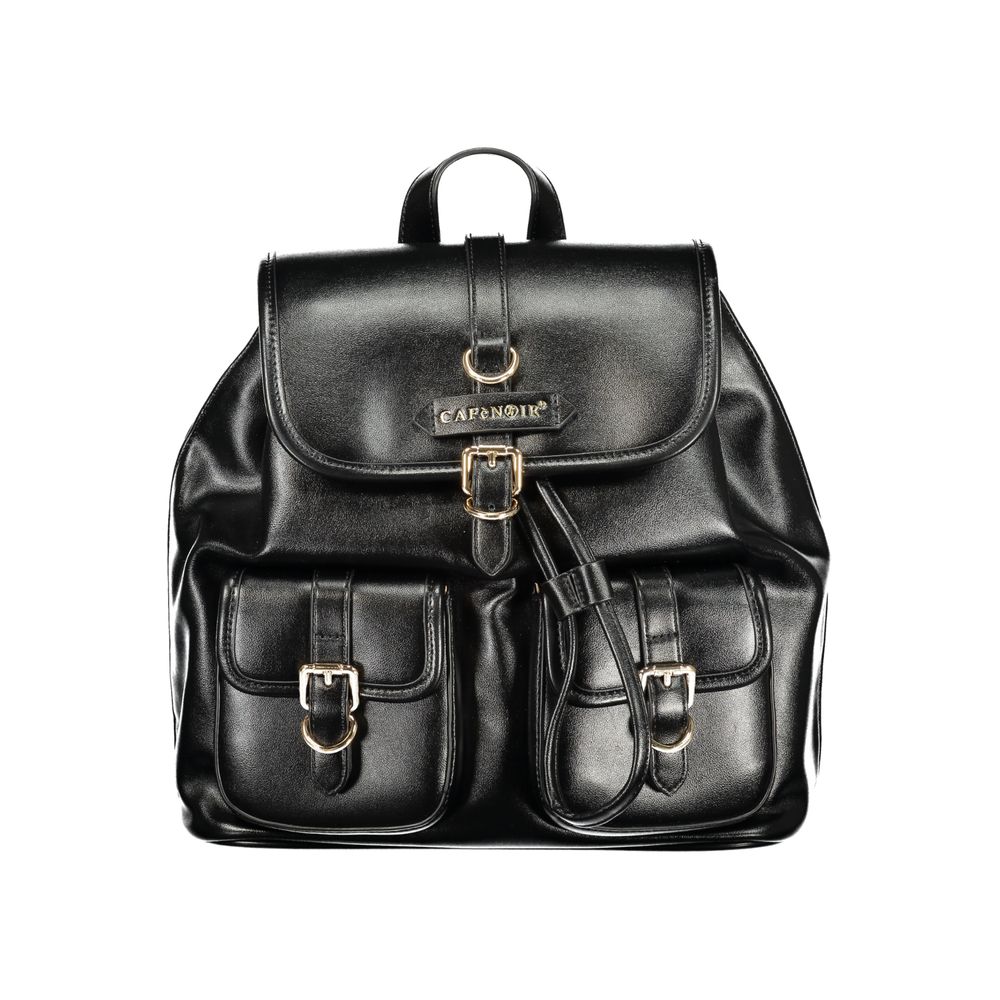 Black Polyethylene Backpack