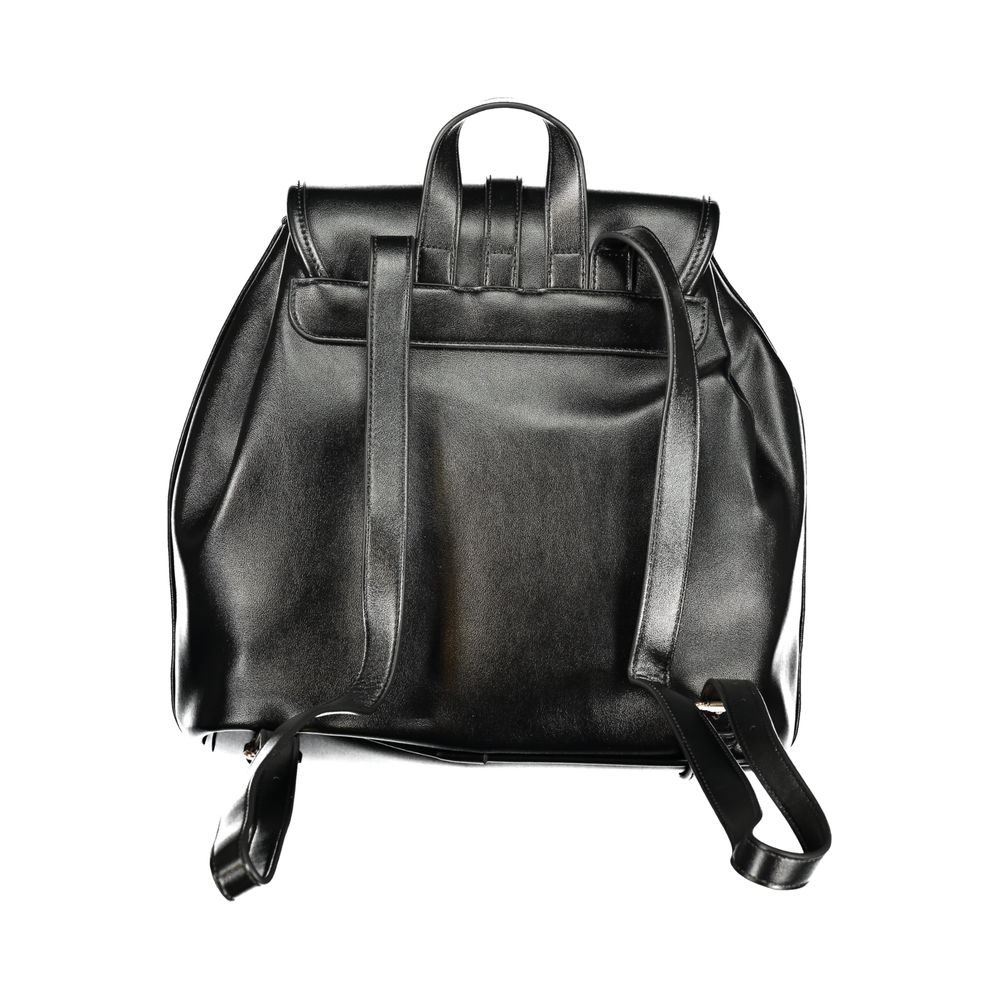 Black Polyethylene Backpack