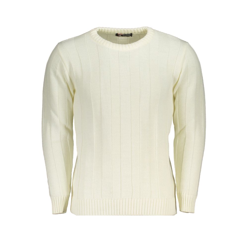 White Fabric Sweatshirt