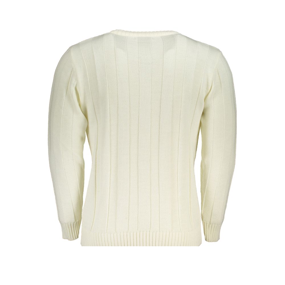 White Fabric Sweatshirt
