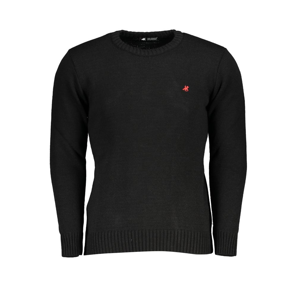 Black Marabou Sweatshirt