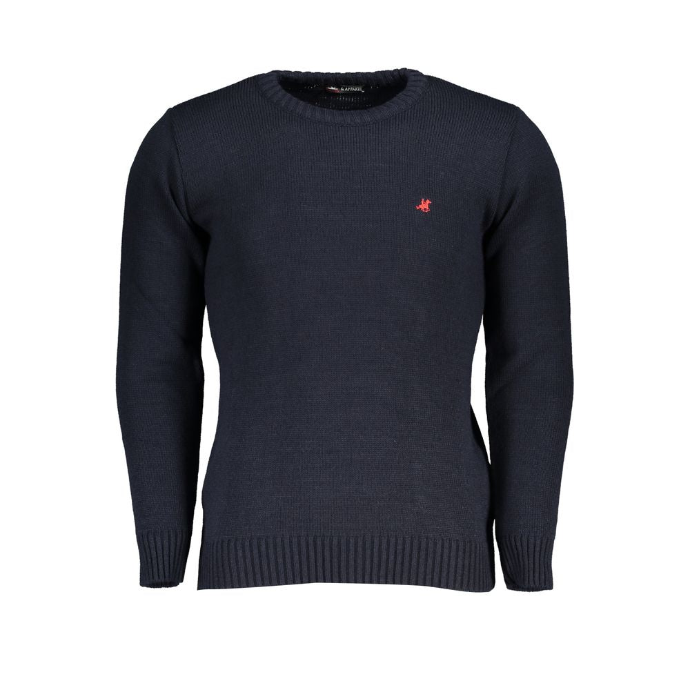 Blue Marabou Sweatshirt