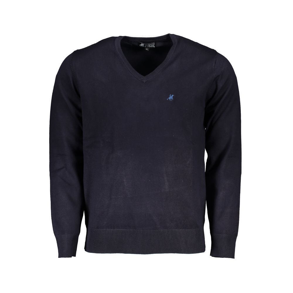 Blue Nylon Sweatshirt