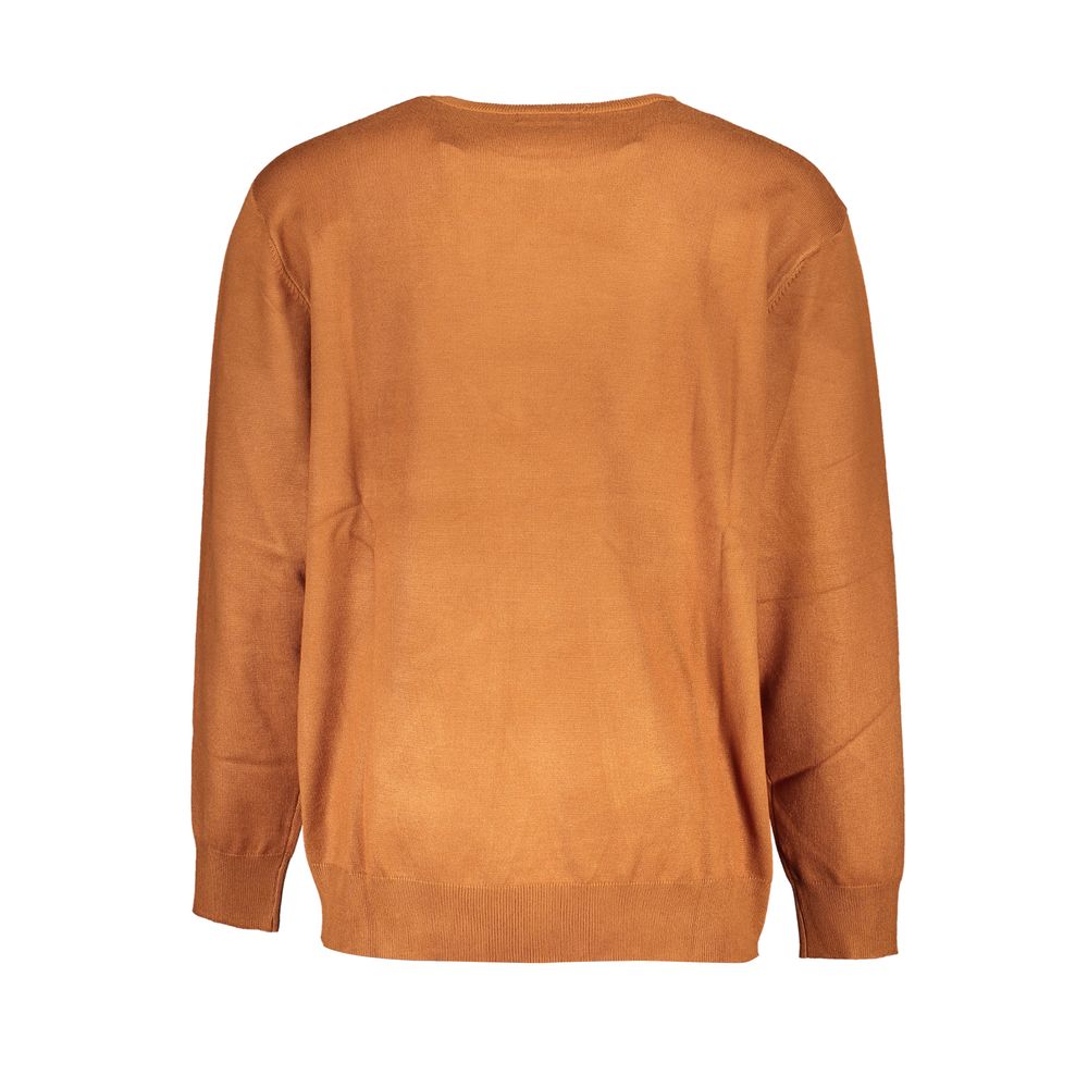 Brown Nylon Sweatshirt