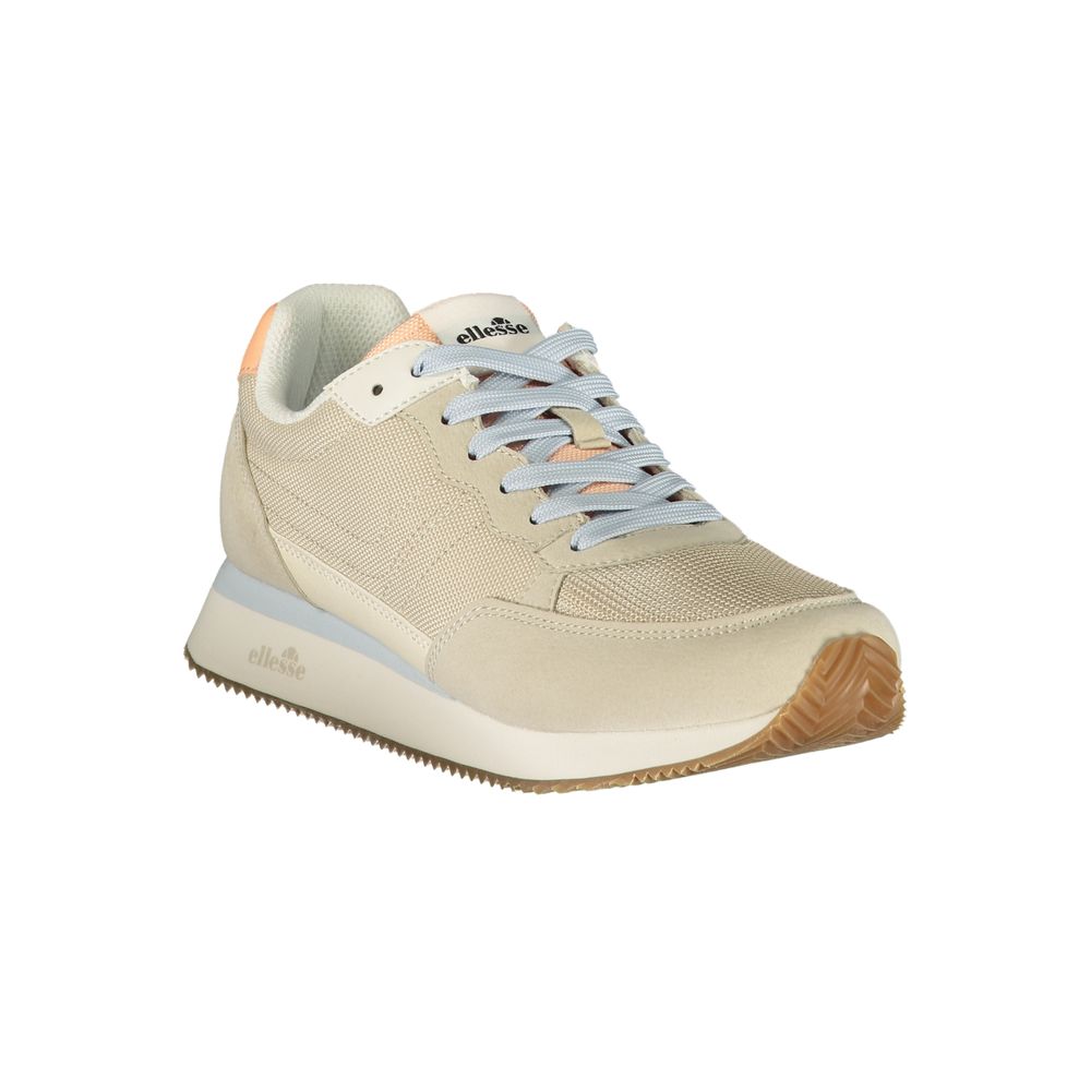 Beige Polyurethane Women Sneaker