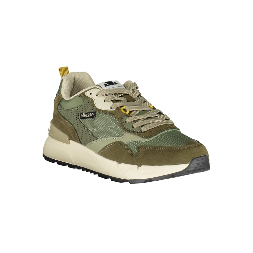 Verde Poliestere Men Sneaker