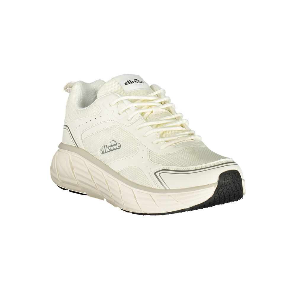 Bianco Polyurethane Men Sneaker