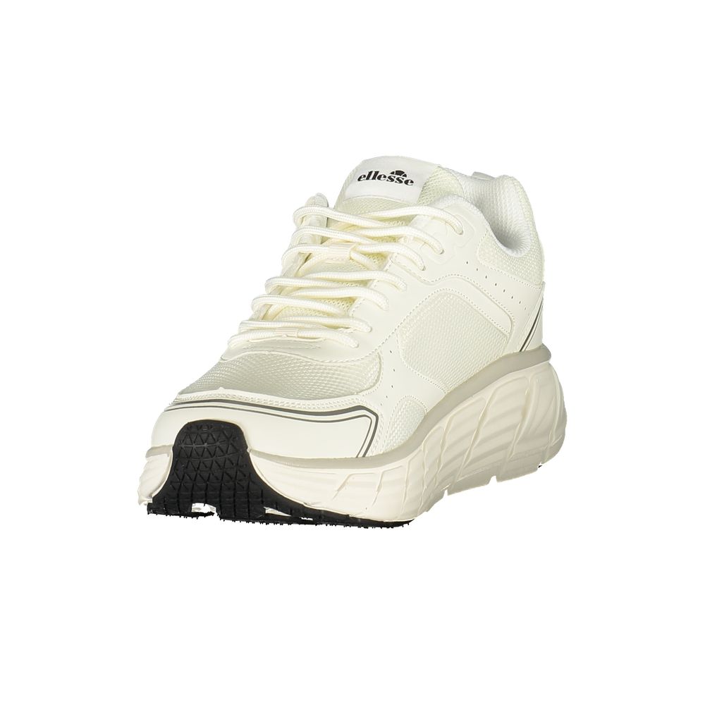 Bianco Polyurethane Men Sneaker