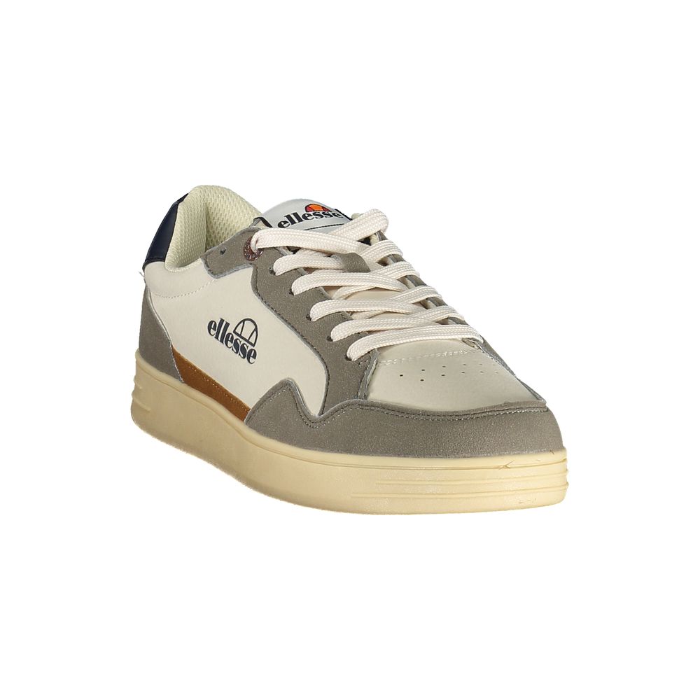 Gray Polyester Men Sneaker