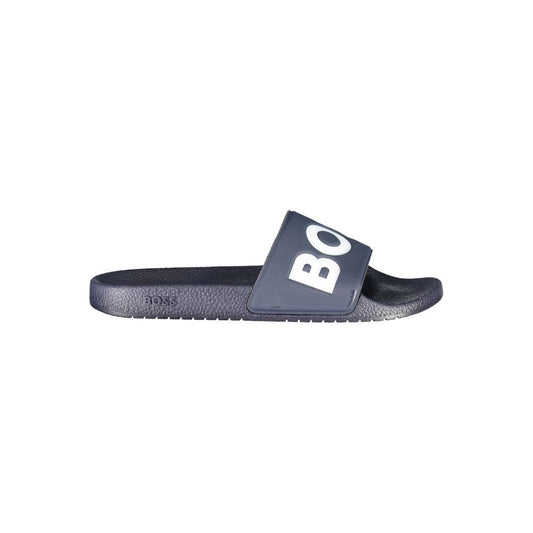 Blu Poliuretano Men Ciabatta