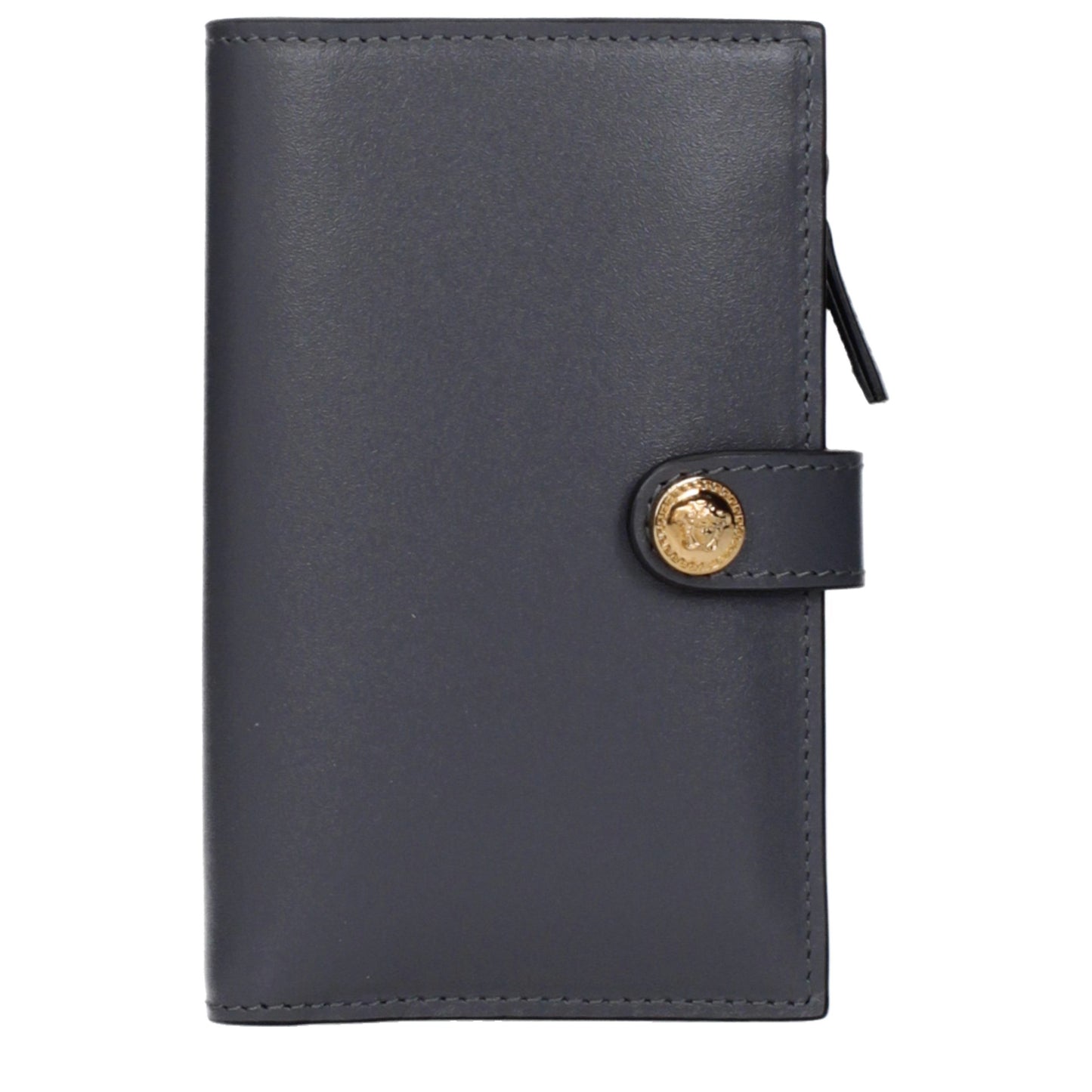 Gray Leather Wallet