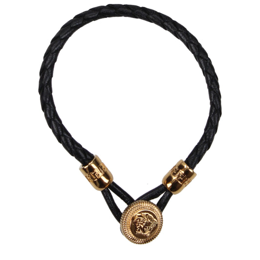 Black Leather Bracelet