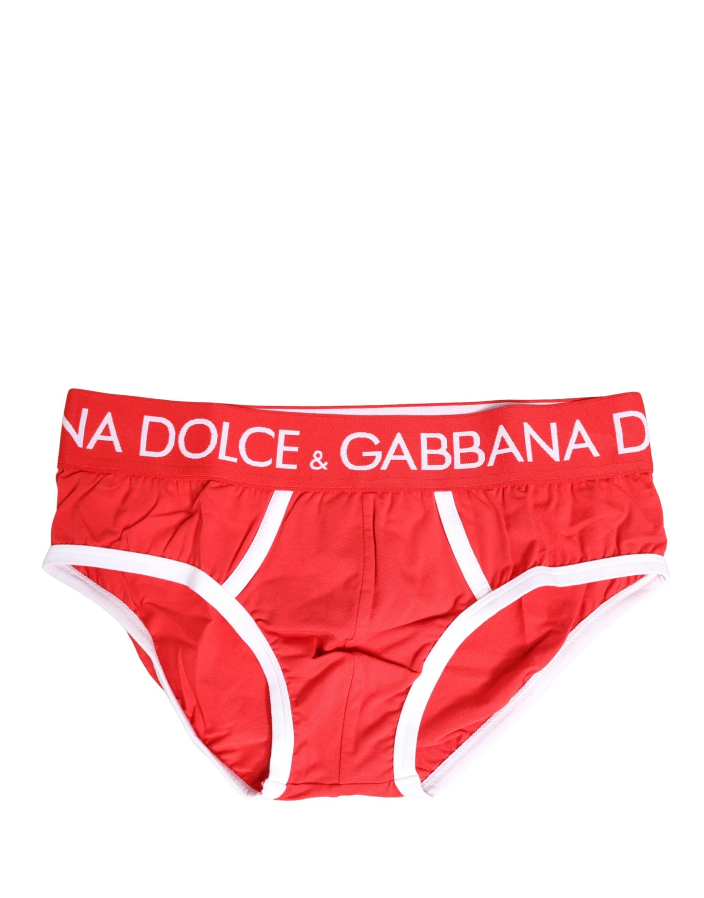 Red Logo Waistband Men Brando Brief Underwear