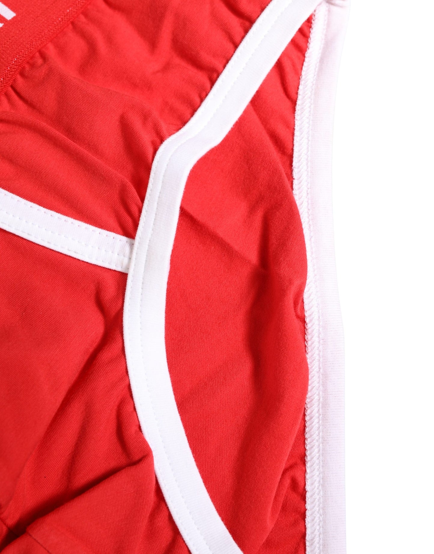 Red Logo Waistband Men Brando Brief Underwear
