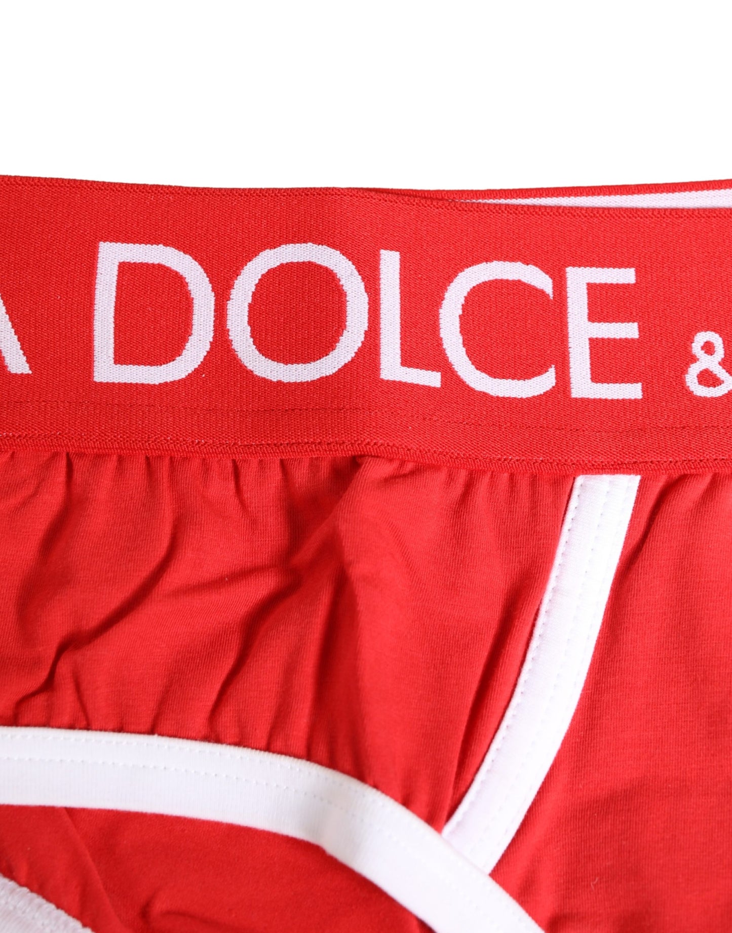 Red Logo Waistband Men Brando Brief Underwear