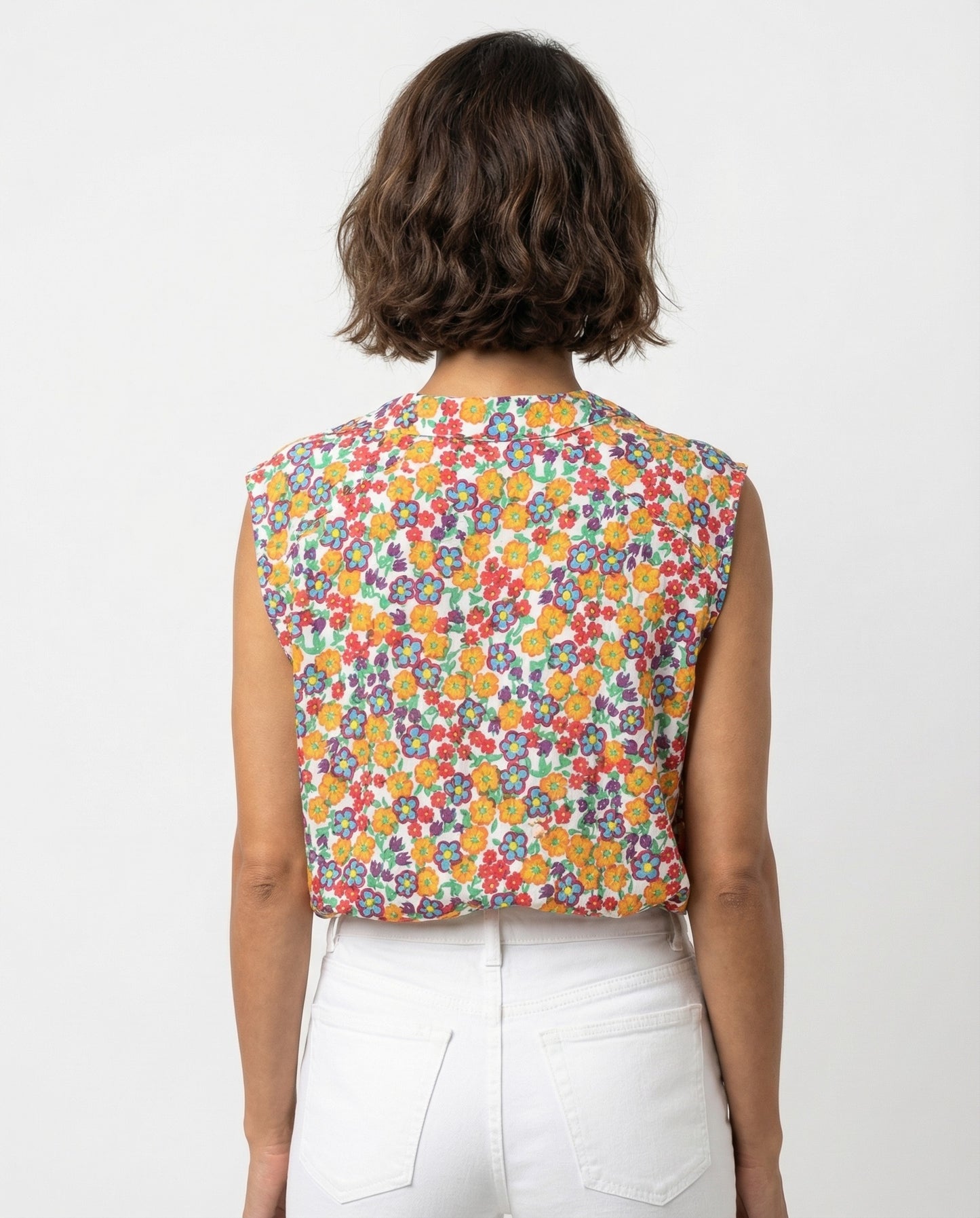 Multicolor Viscose Pattern Shirt