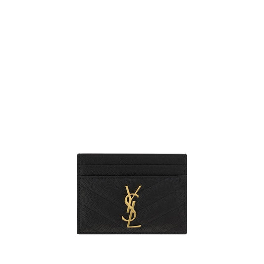 Black Calf Leather Bos Taurus Cardholder