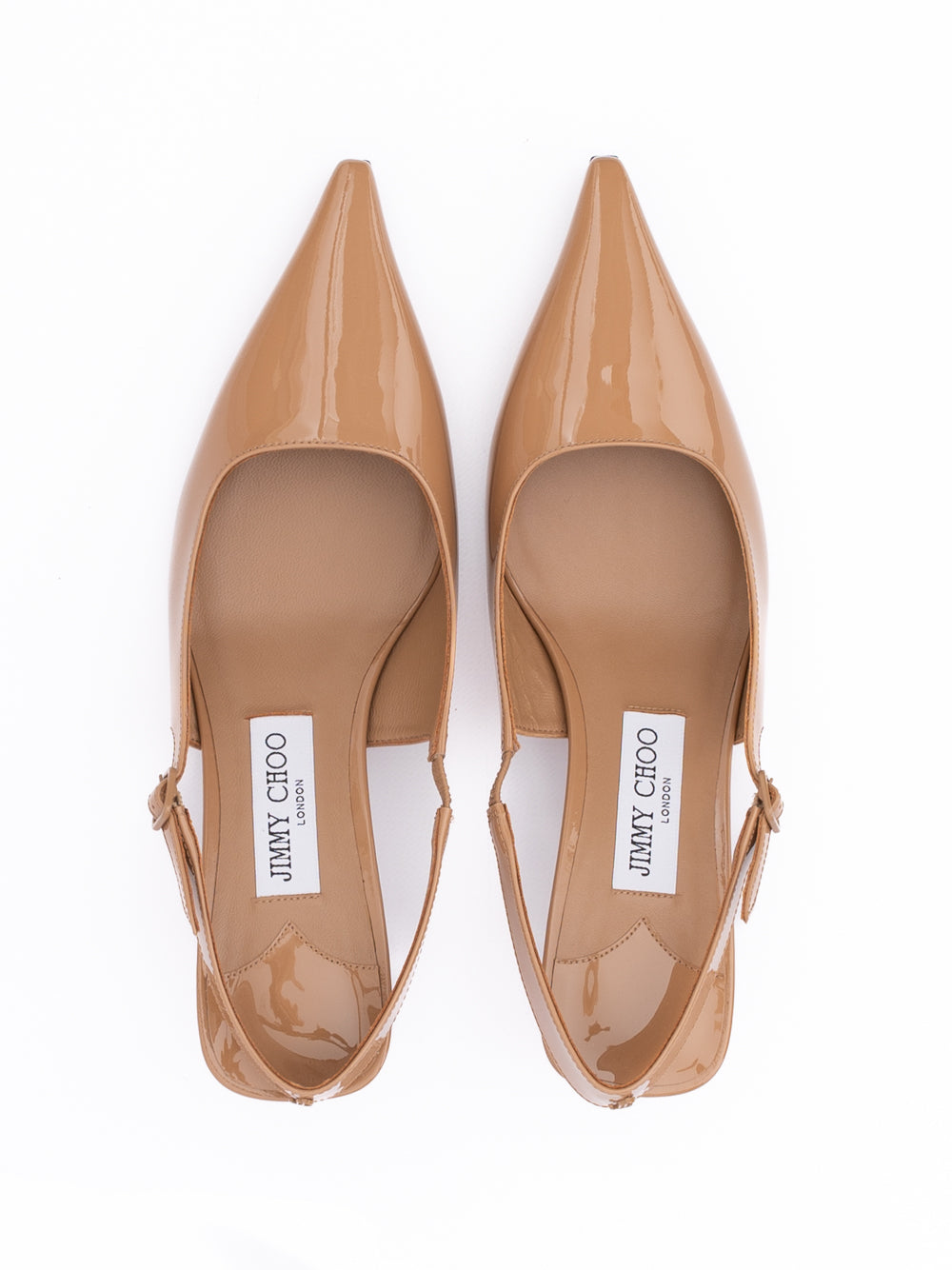 Powder Pink Amel 50 Slingback Pumps