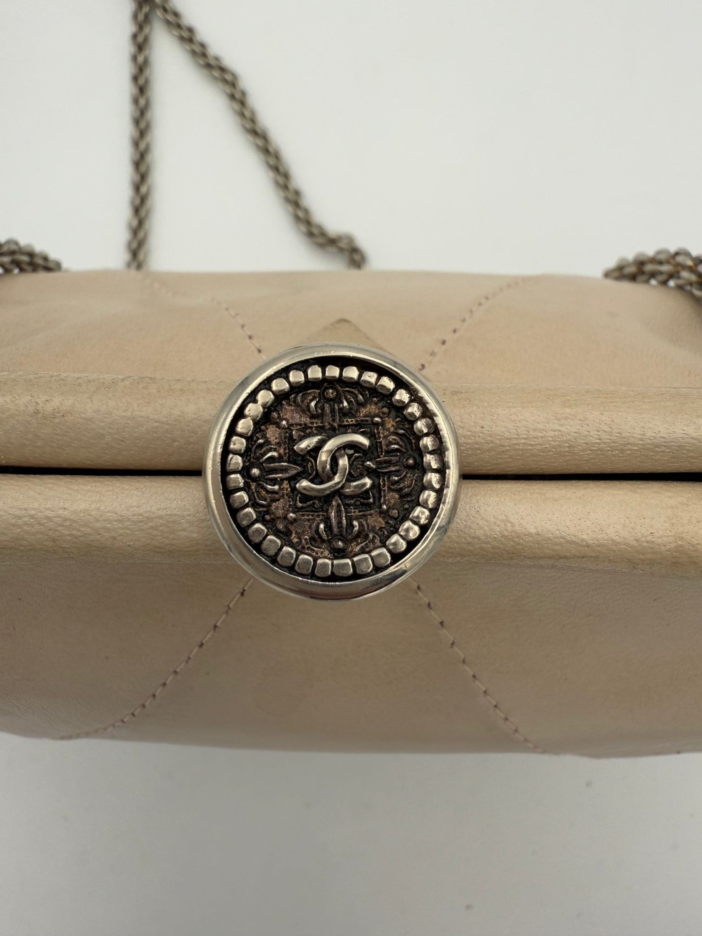 CHANEL Pochette with Hidden Chain Handbag