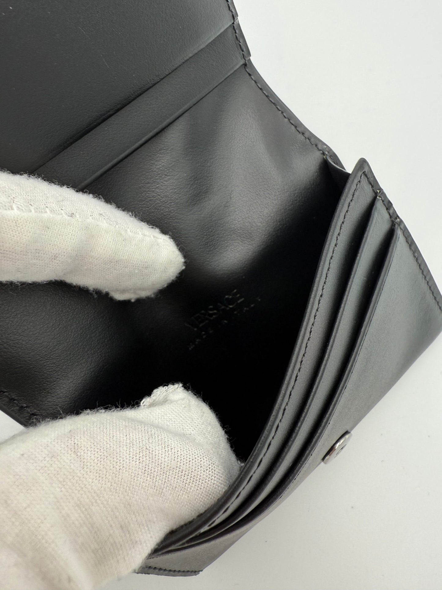 VERSACE LA GRECA Compact Wallet