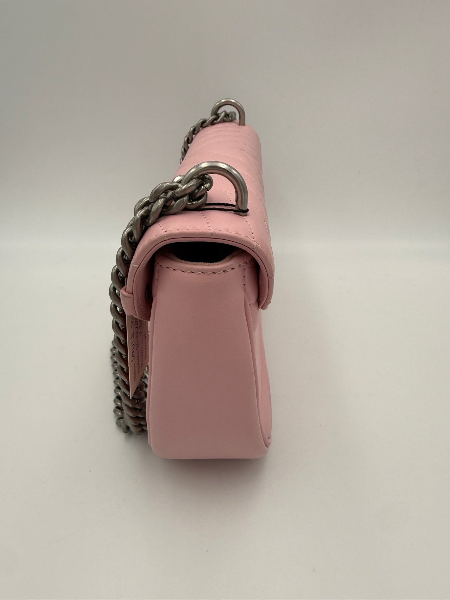 LOUIS VUITTON NEW WAVE Rosa MM Leather Handbag