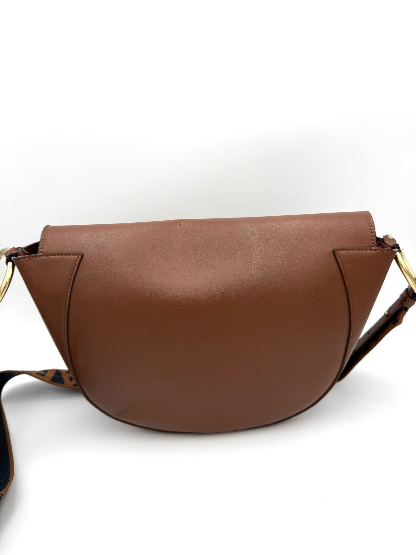 STELLA MCCARTNEY Mezzaluna Brown Bag