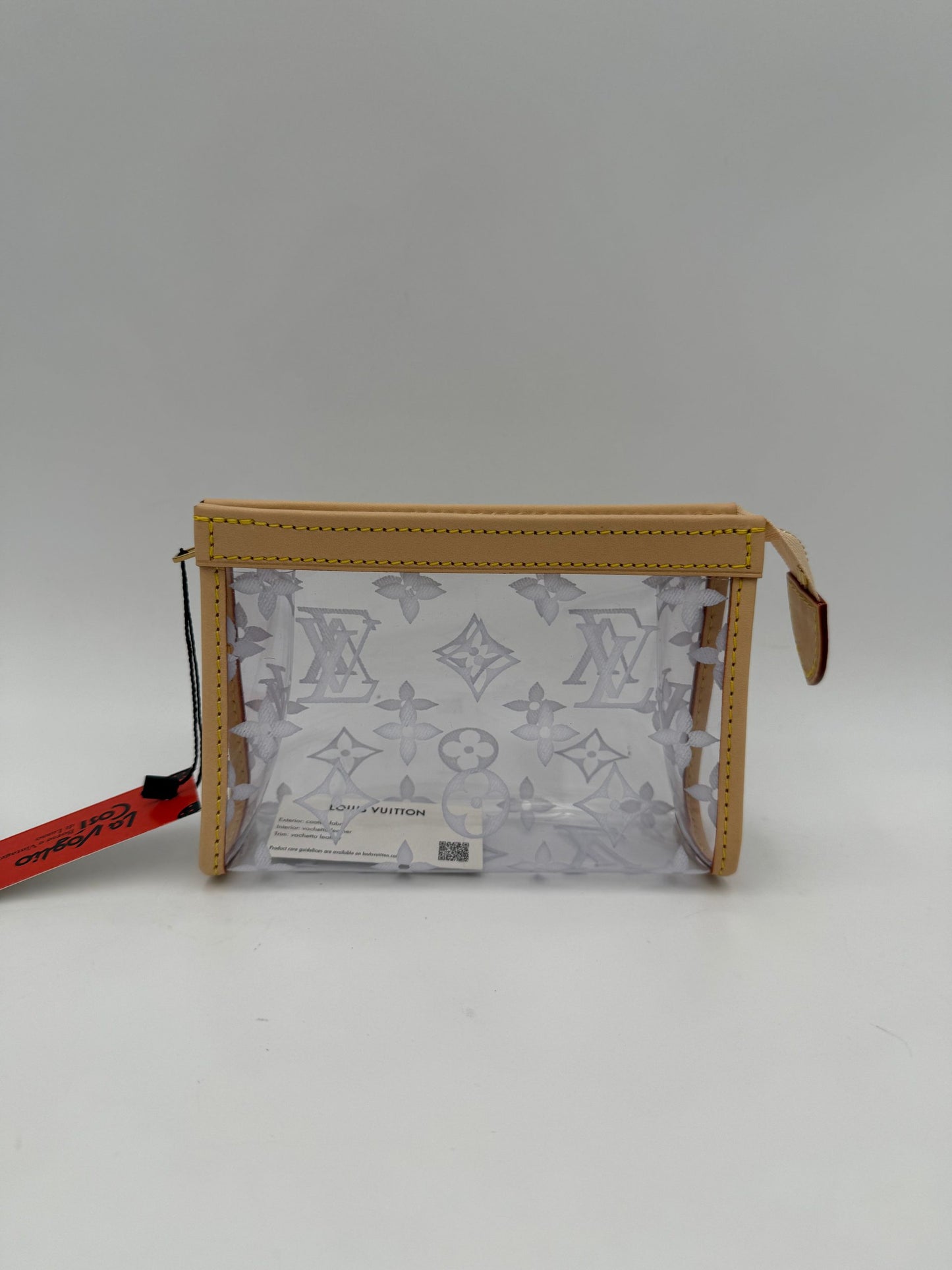 LOUIS VUITTON Monogram Transparent PM Handbag