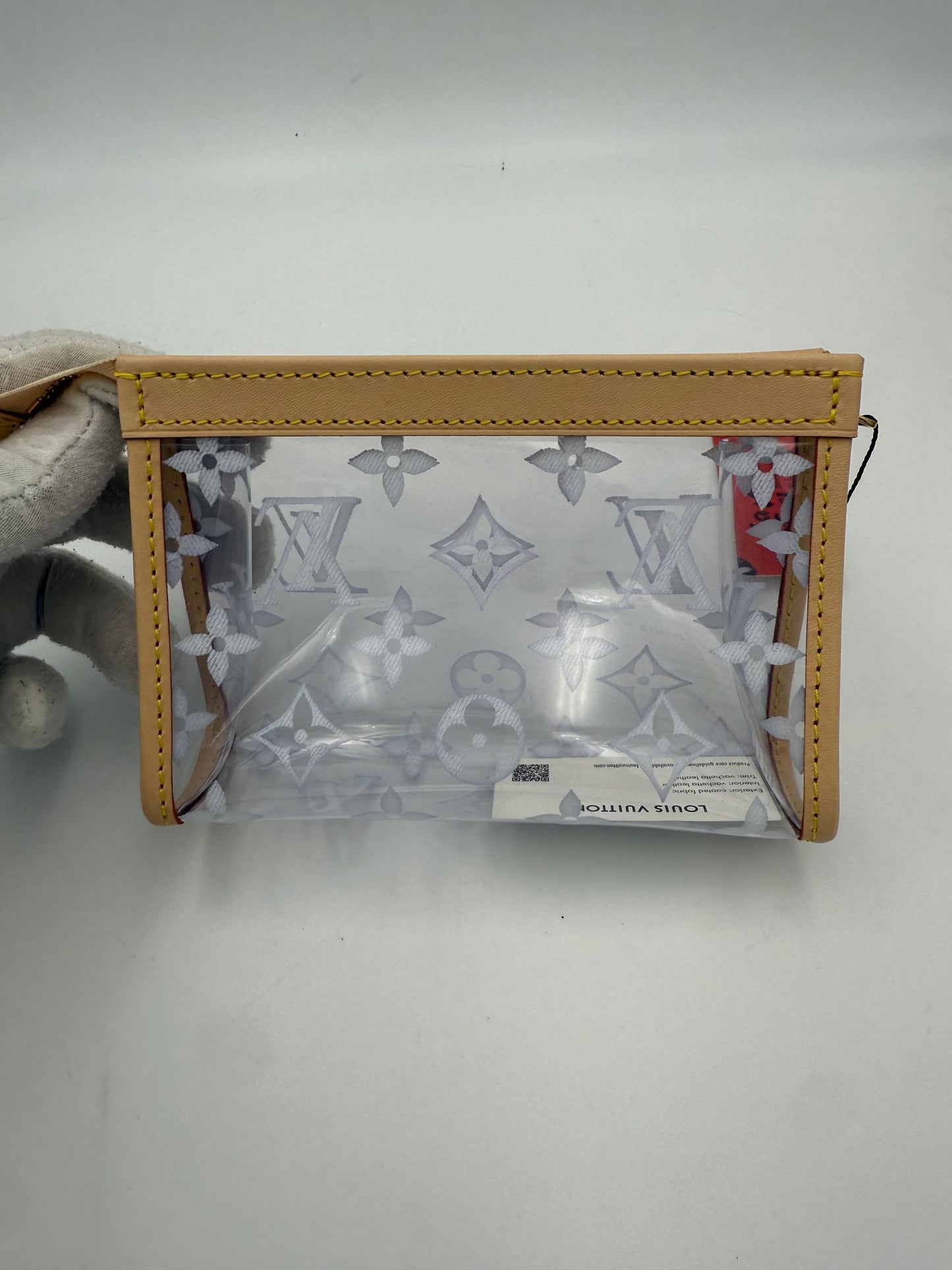 LOUIS VUITTON Monogram Transparent PM Handbag