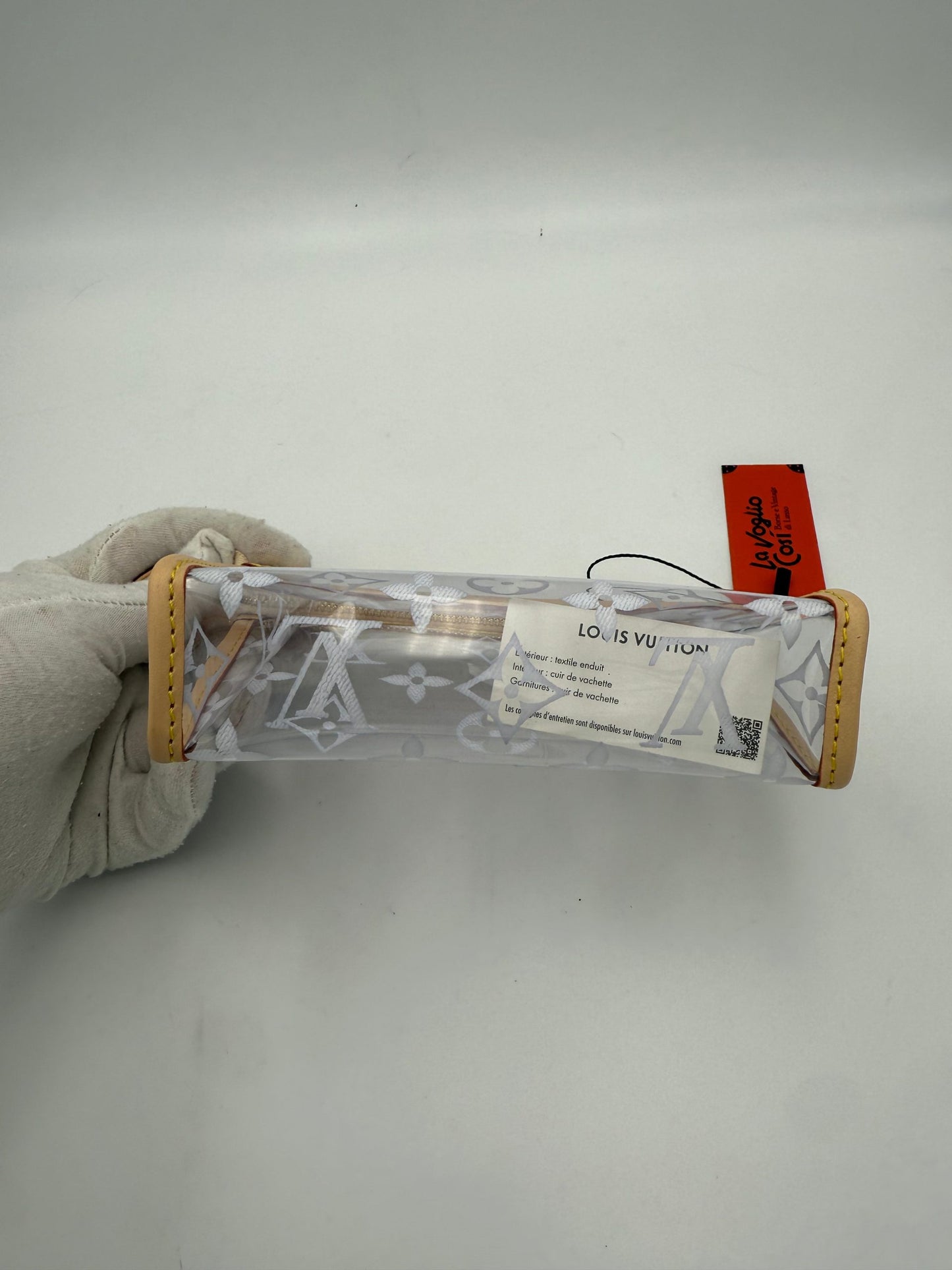LOUIS VUITTON Monogram Transparent PM Handbag