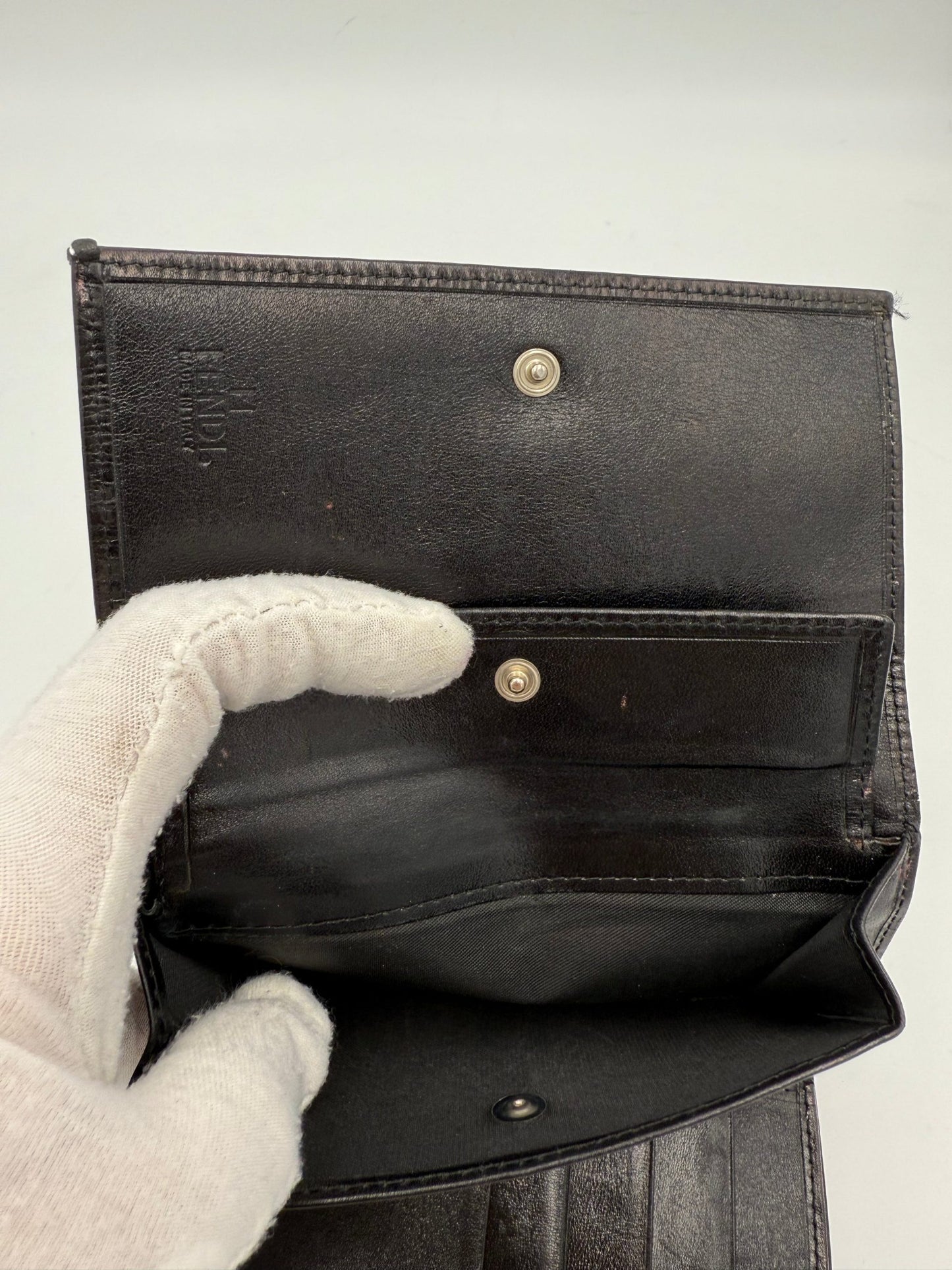FENDI FF Zucchino Wallet