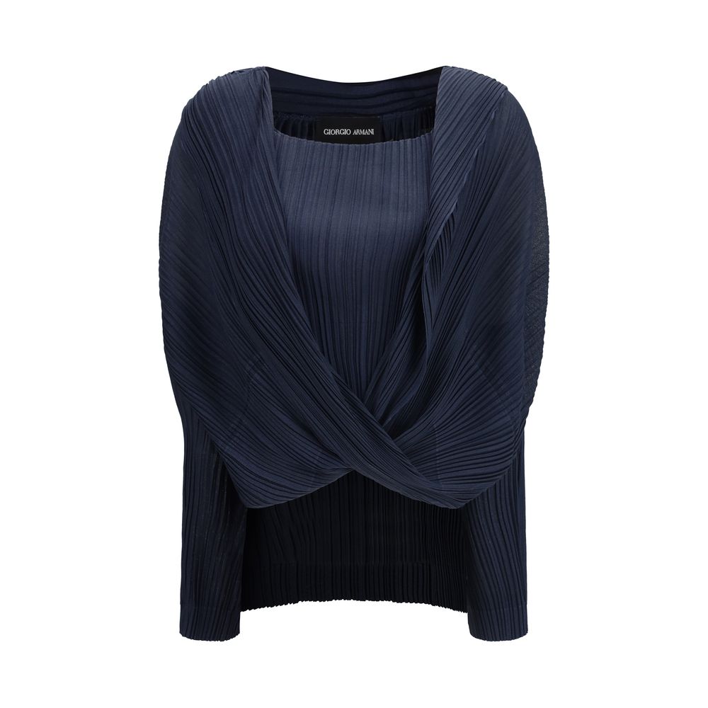 Blue Viscose Shirt