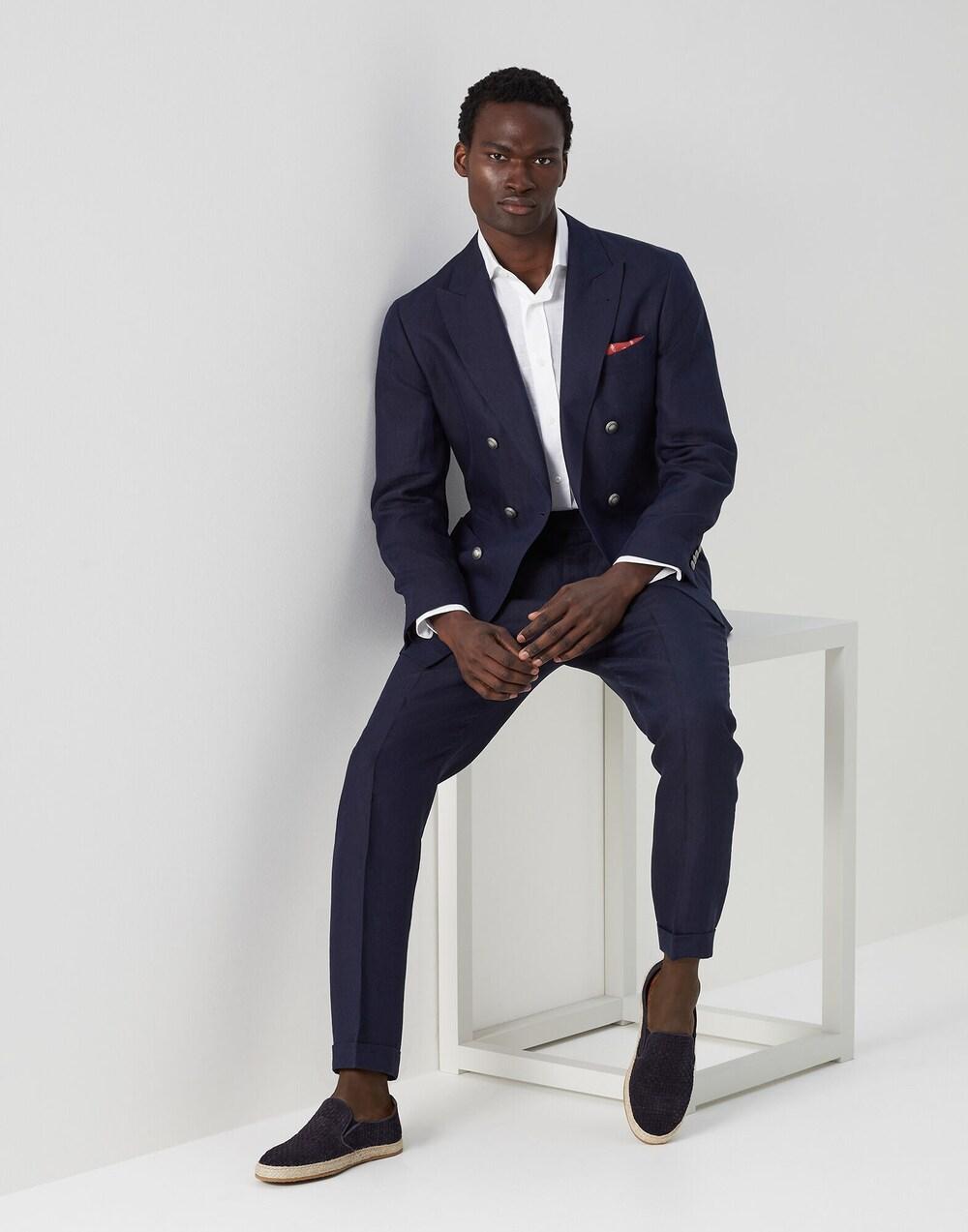 Blue Linen Clothing