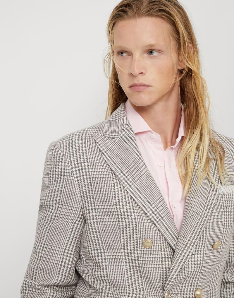 Multicolor Linen Blazer