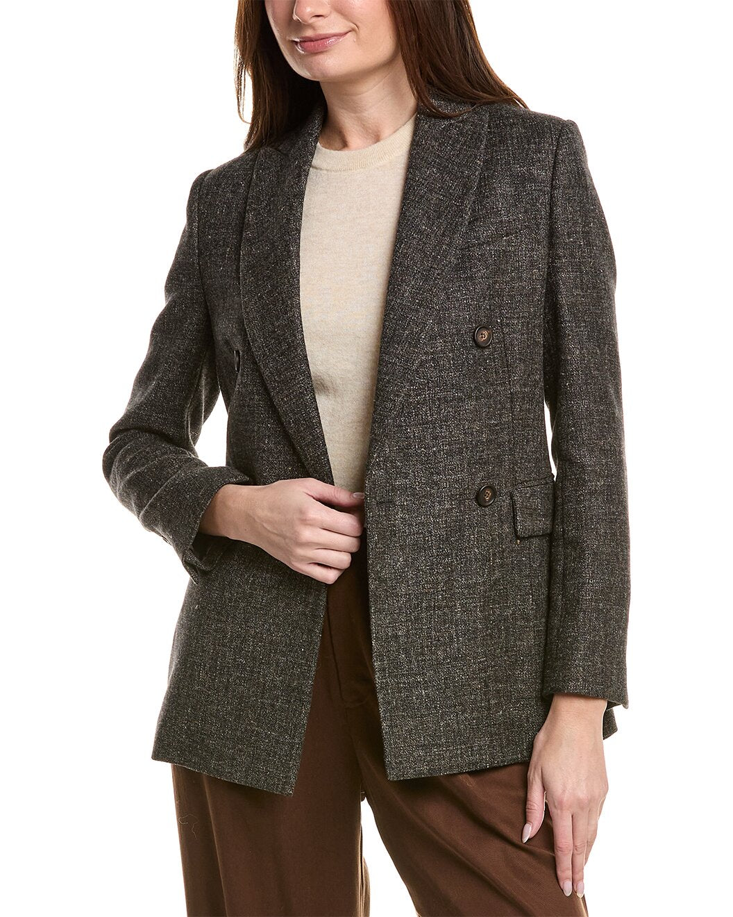 Gray Wool Jackets And Coat