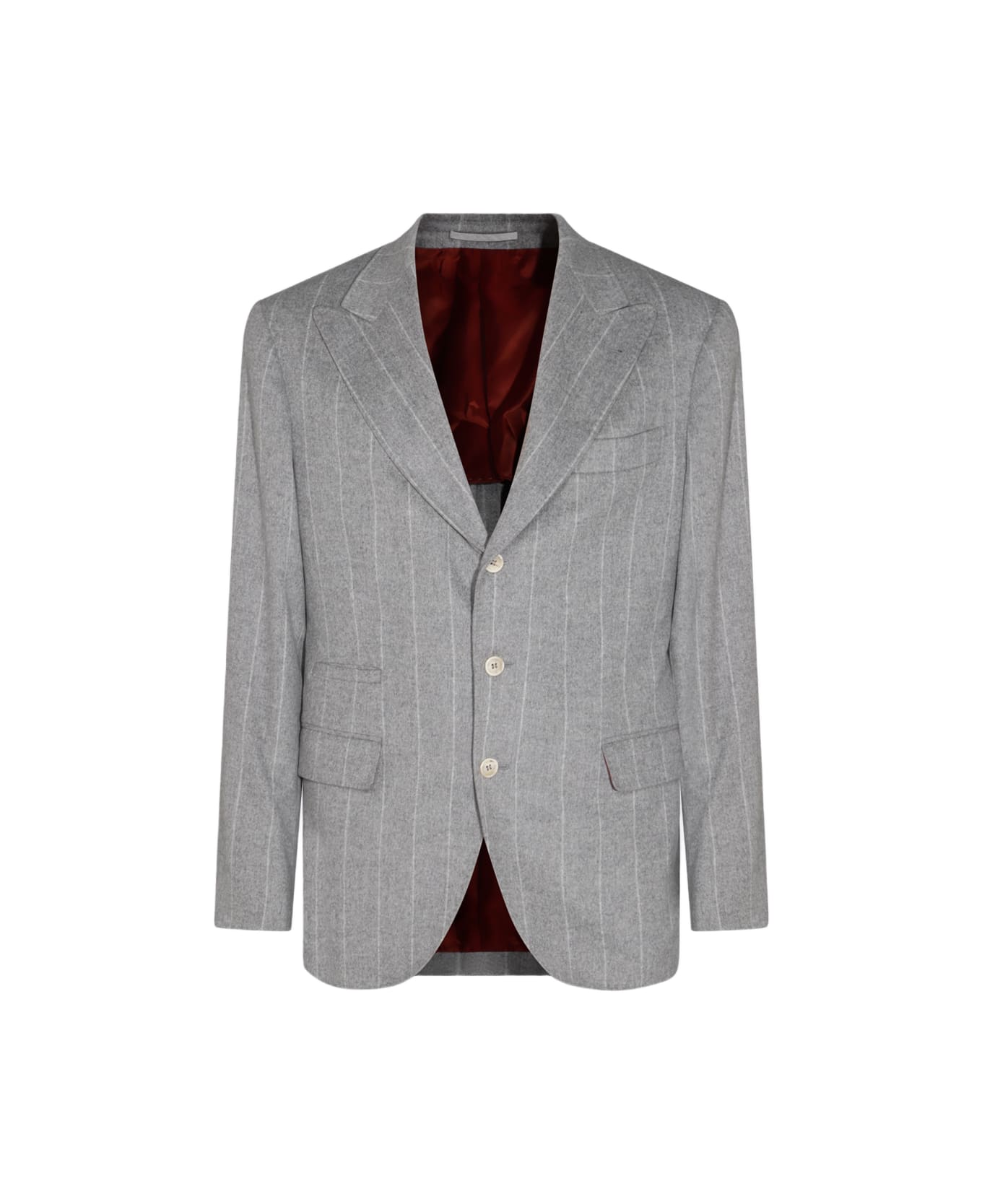 Gray Wool Blazer