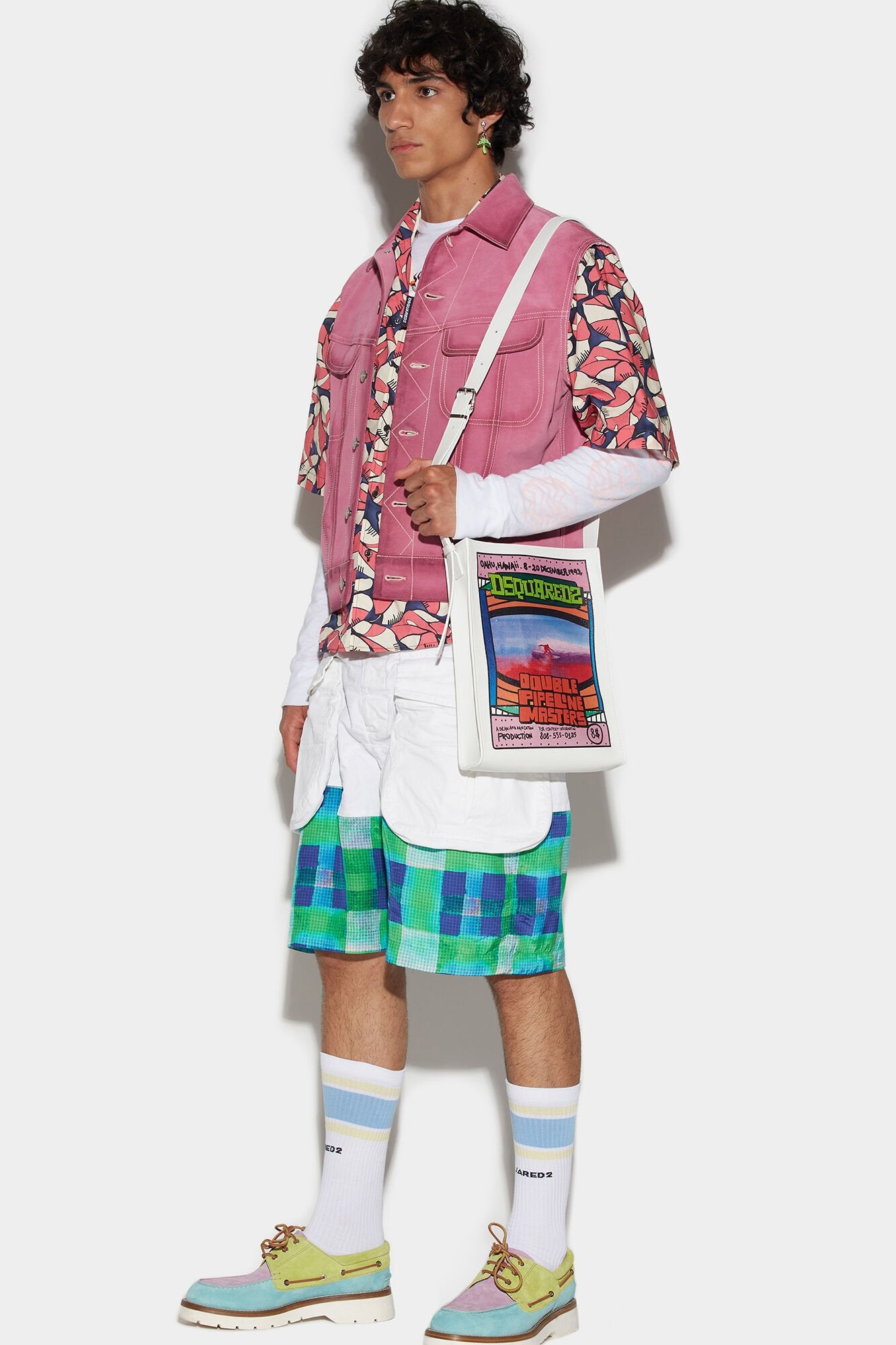 White Fibres Shorts