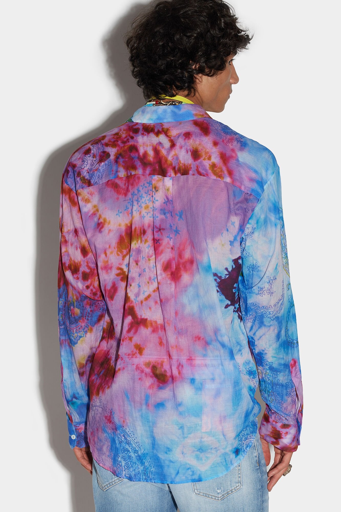 Multicolor Fibres Pattern Shirt