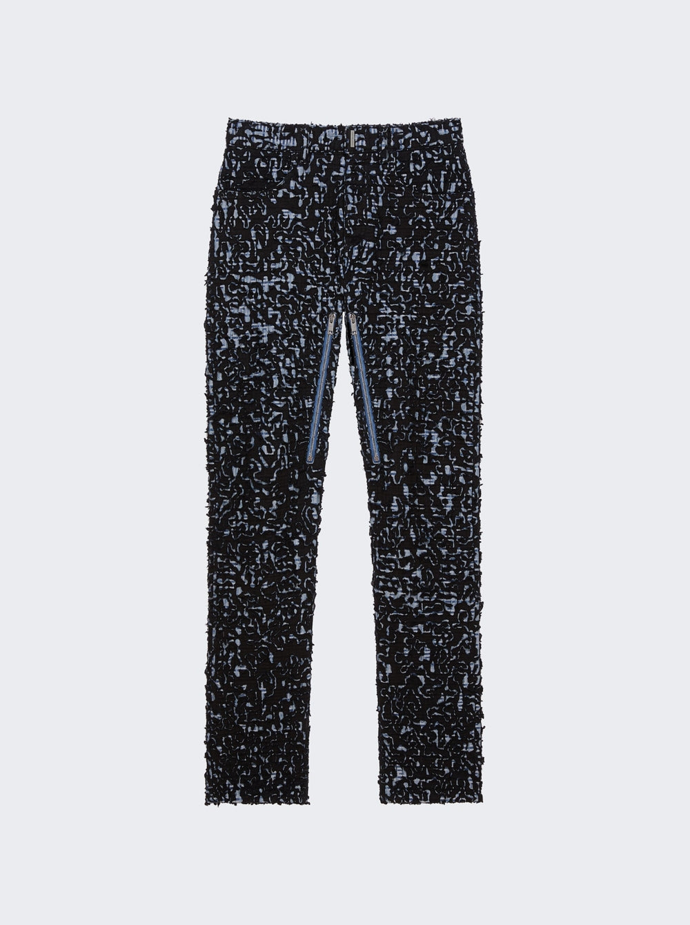 Bicolor Fibres Casual Pants