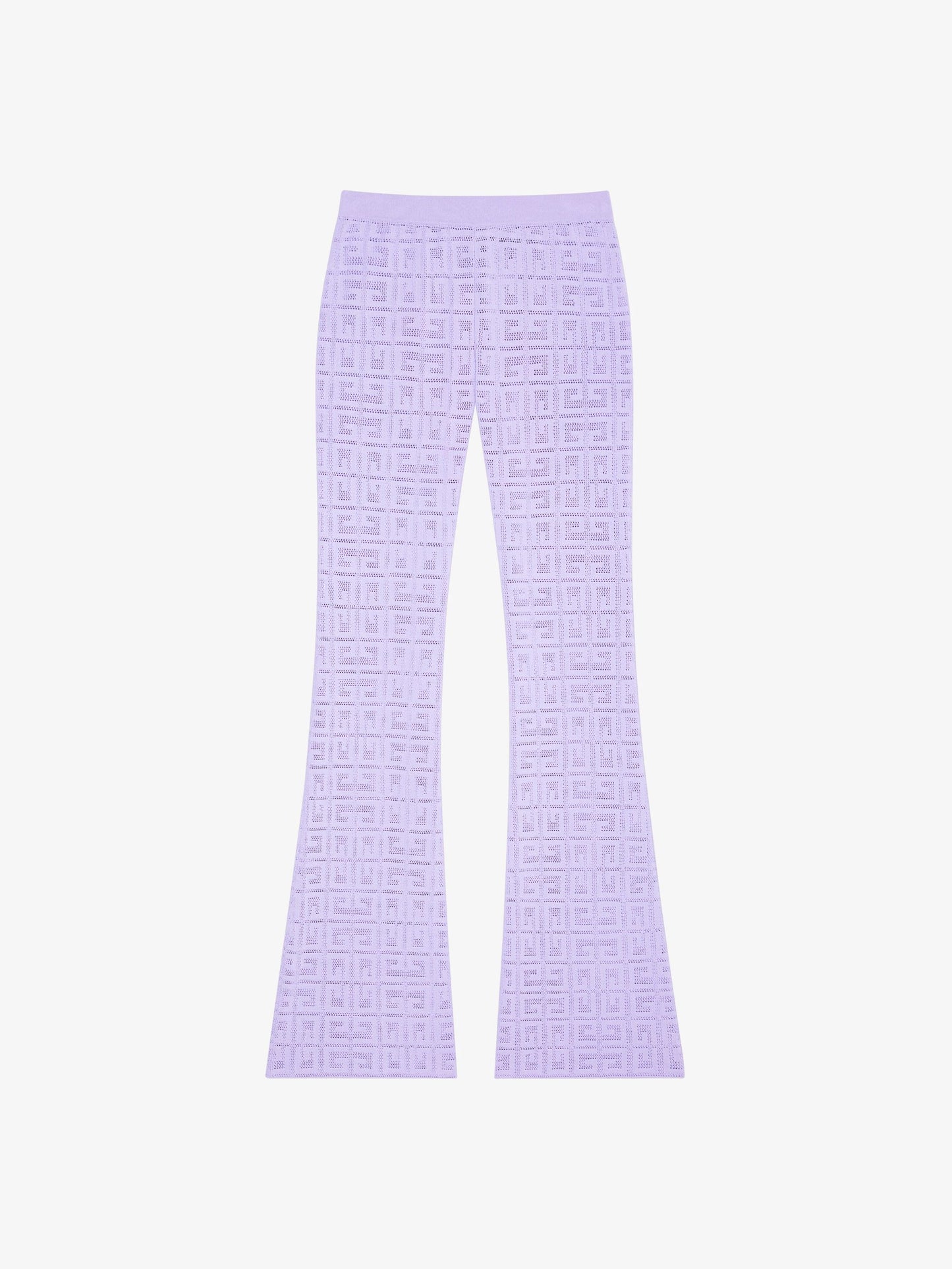 Purple Fibres Flared Pants