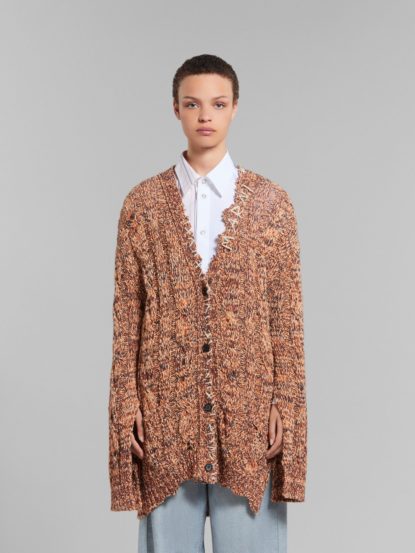 Orange Fibres Cardigan