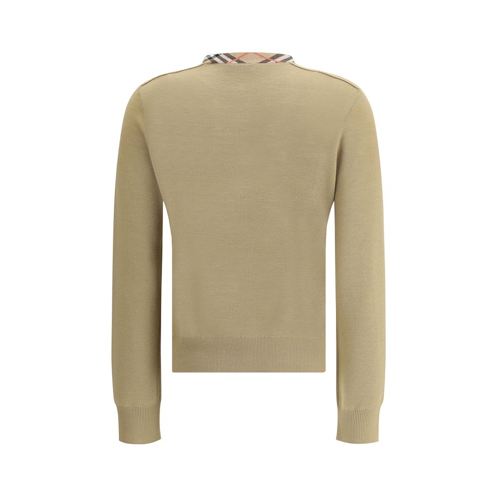 Brown Wool Cardigan