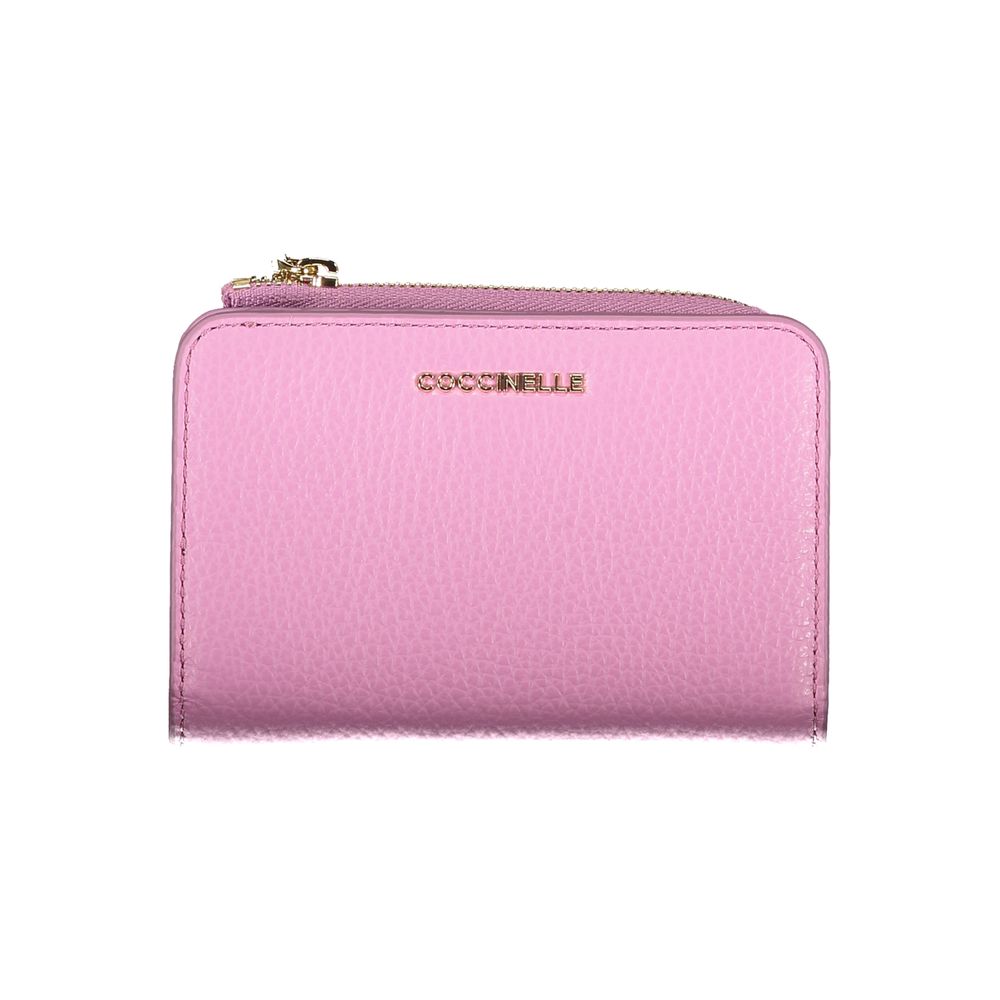 Purple Leather Wallet