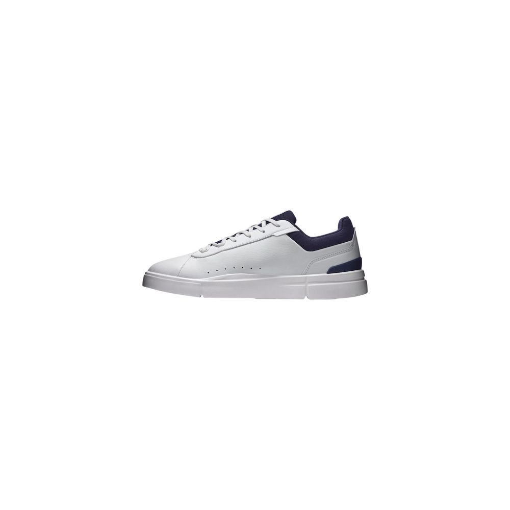 Blue Artificial Leather Sneakers