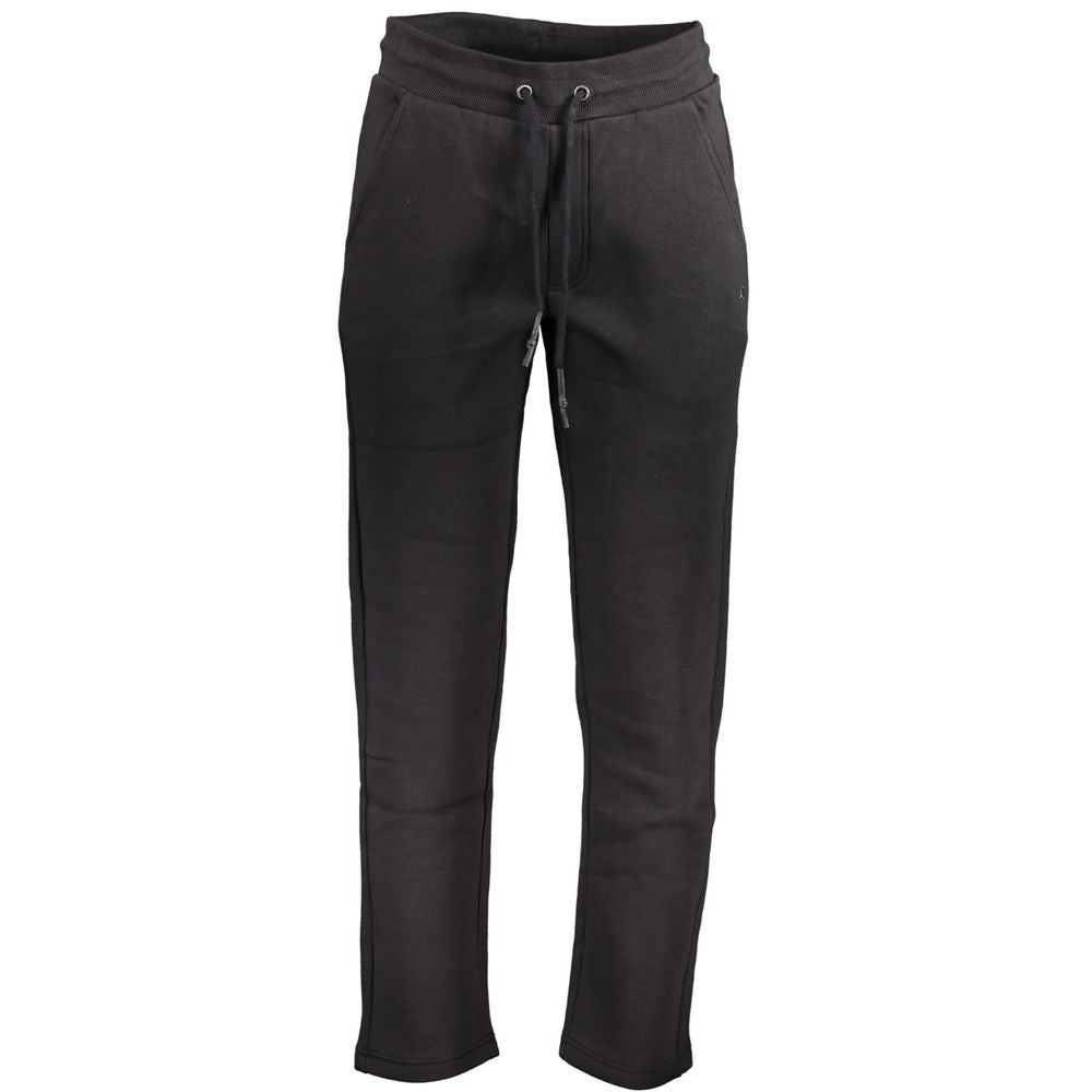 Black Cotton Men's Sweatpant