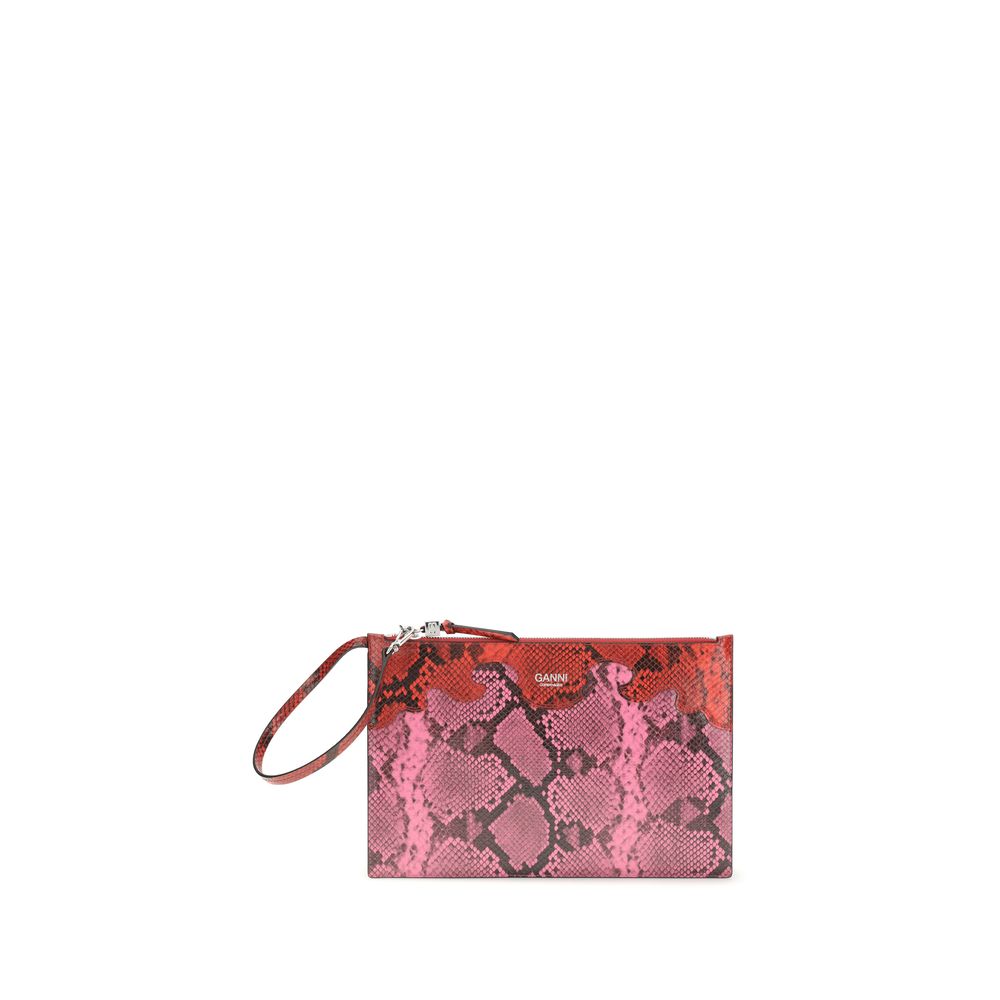 Multicolor Polyester Clutch Bag