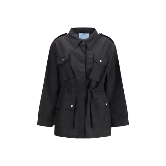 Black Mohair Coat