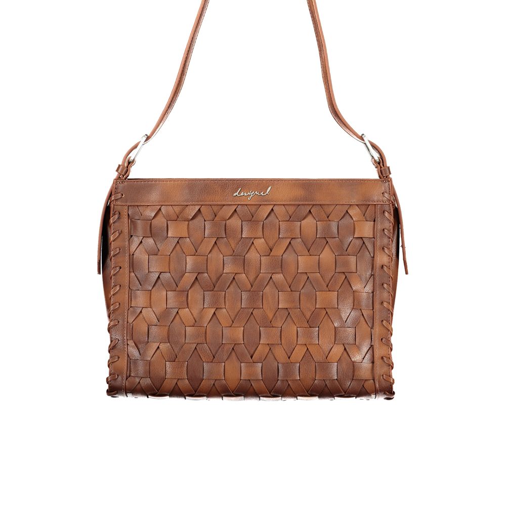 Brown Polyethylene Handbag