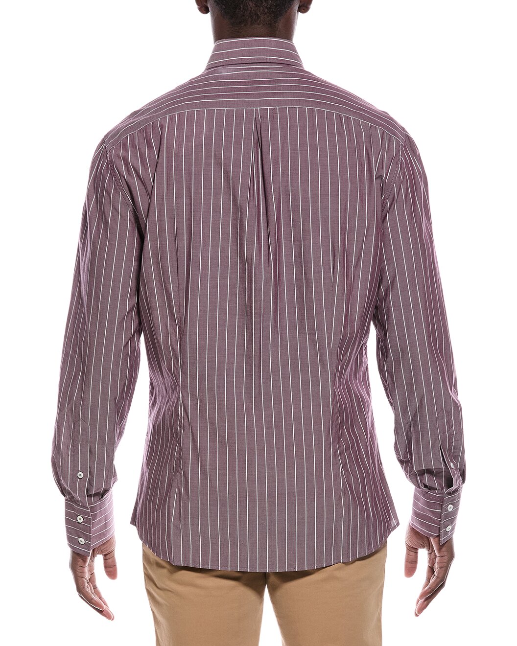 Bicolor Cotton Pattern Shirt