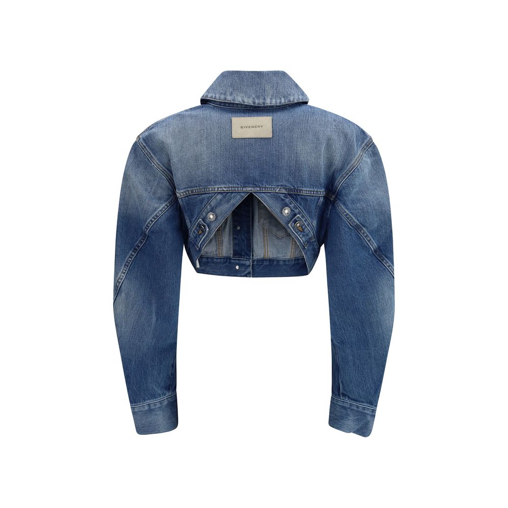 Blue Cotton Denim Jacket